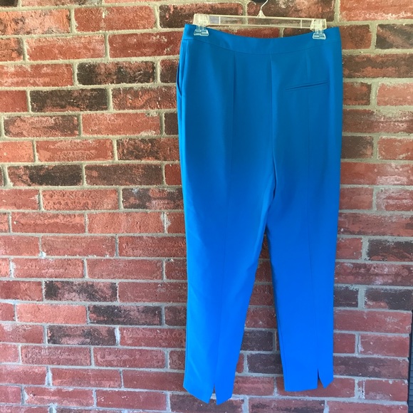 ⭐️HPx2⭐️NWT Topshop Blue Dress Pants - Picture 4 of 16